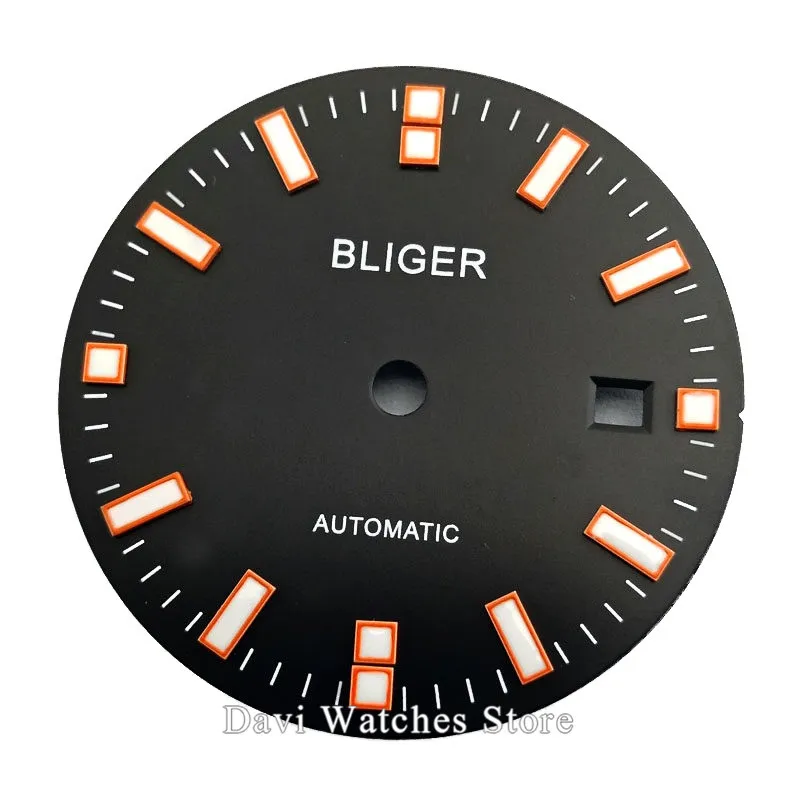 31.5mm sterile watch Dial + hands fit DG2813/3804 Miyota 82 Series movement 43mm watches | Наручные часы