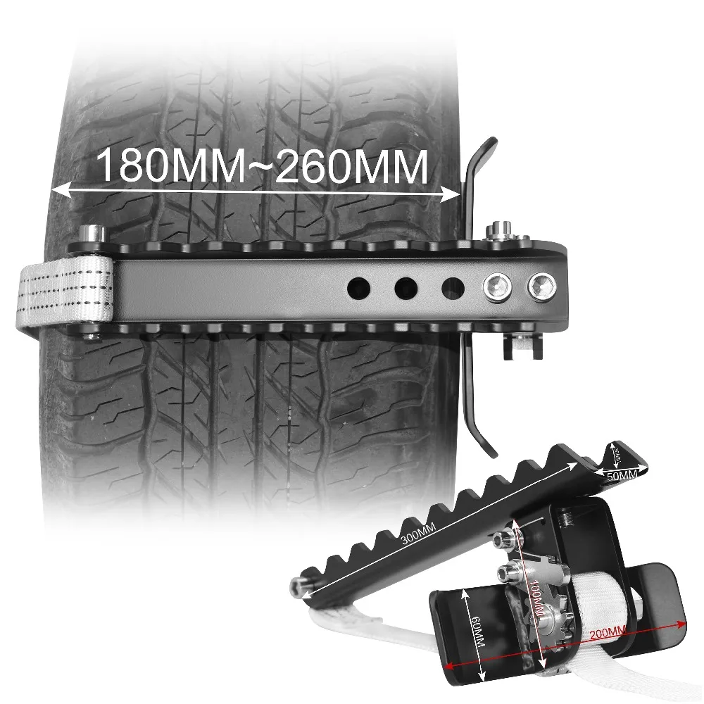 Противоскользящий инструмент ezunзастретого шины внедорожники RWD/AWD/4x4 для