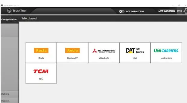 TruckTool 3 2 (диагностическая программа для вилочных подъемников Mitsubishi подвилочных