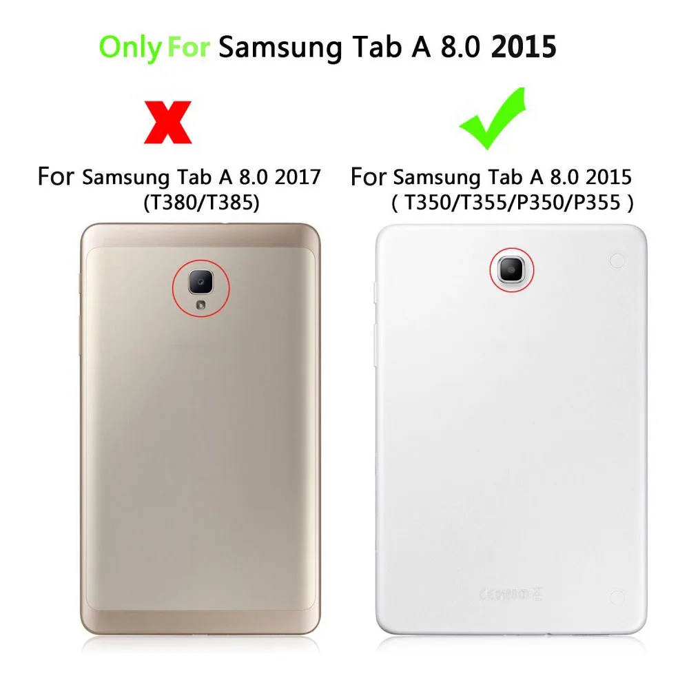 SM T350 чехол для Samsung Galaxy Tab A 8 0 T355 P350 P355 сверхпрочный Ударопрочный силиконовый