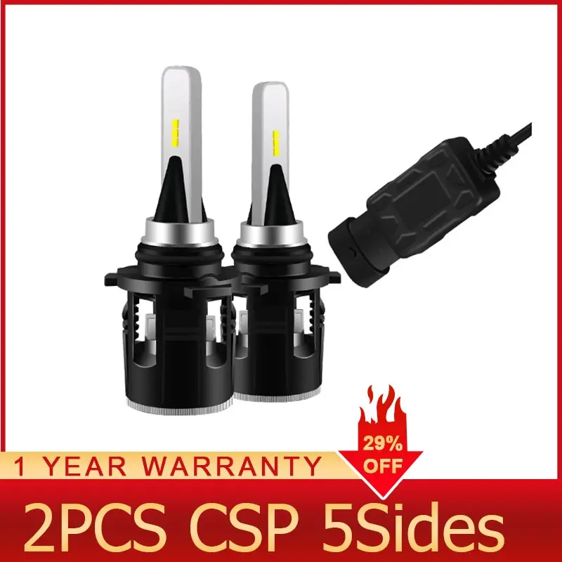 Roadot автомобильные лампы для передних фар H7 Светодиодные Автомобильные