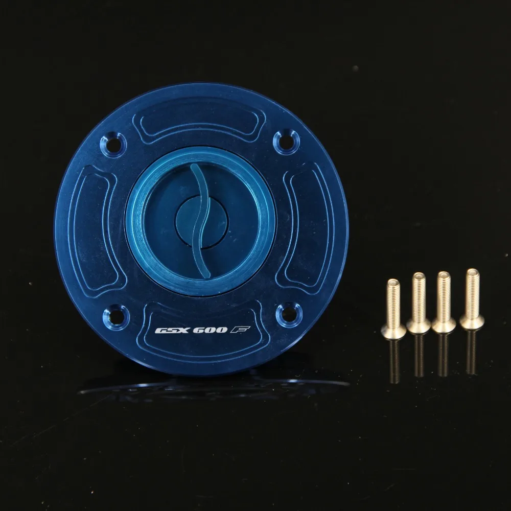 CNC Алюминиевые бесключевые аксессуары для мотоциклов крышка топливного бака Suzuki