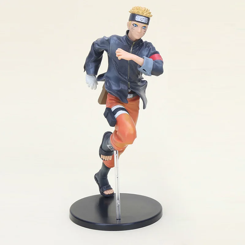 running Naruto bag Драгоценный камень Наруто Shippuden фигурка Наруто Хьюга Хината Hyuga мягко шаг близнец Львы кулак Jiraiya Minato Saruka ПВХ Модель игрушки - Цвет: running Naruto bag