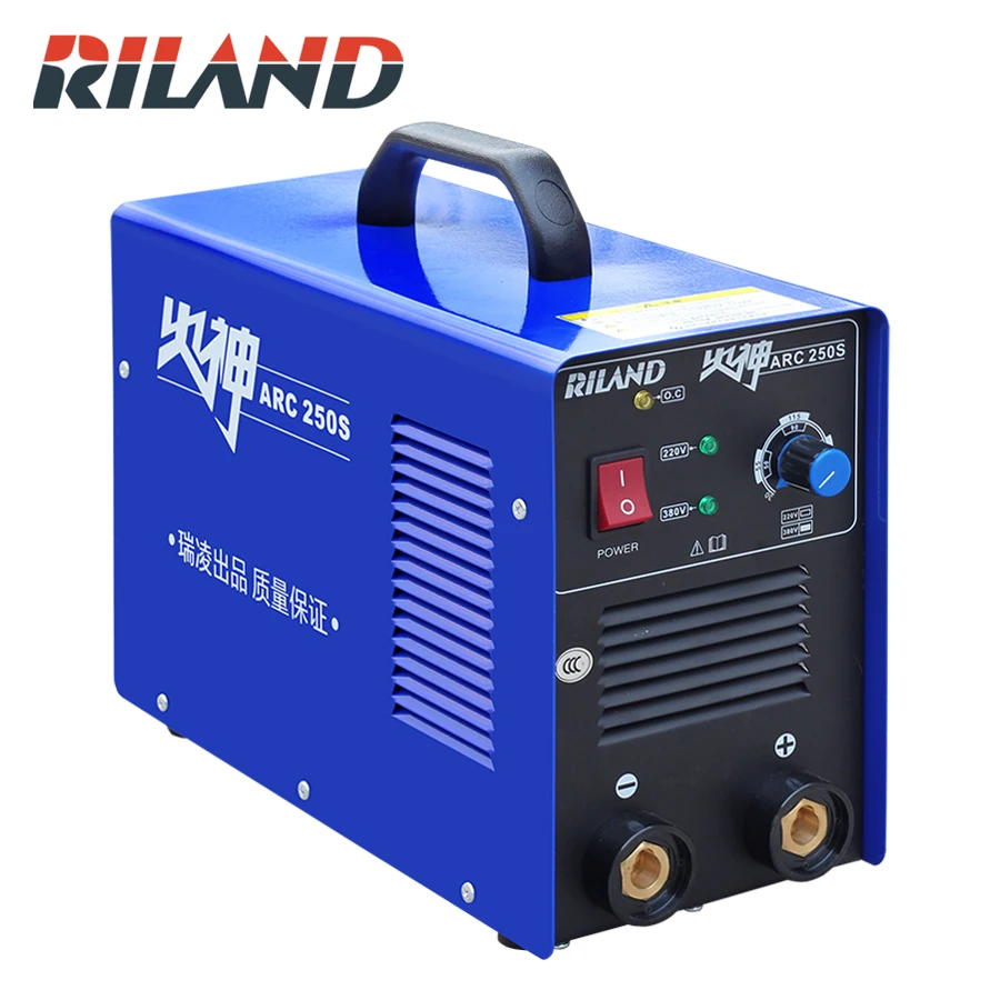 Аппарат для дуговой сварки RILAND ARC 250S 220 В/380 В 40 а инвертор постоянного тока