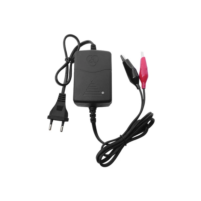 

Car Truck Motorcycle 12V Smart Compact Battery Charger Tender Maintainer NEW EU Plug Black Drop Shipping Test Testing