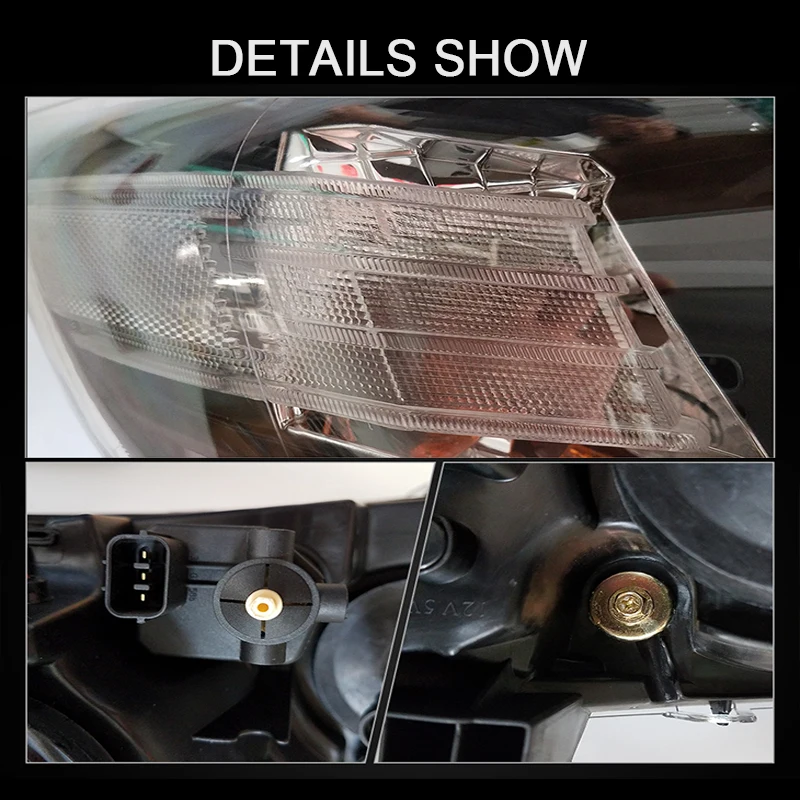 Тип СВЕТОДИОДА направленного света CNSUNNYLIGHT-для Toyota Camry V40 2009/2010/2011 Автомобильные фары в сборе W/светодиодный DRL указатели поворота Plug& Play направленного типа с вращающейся головой