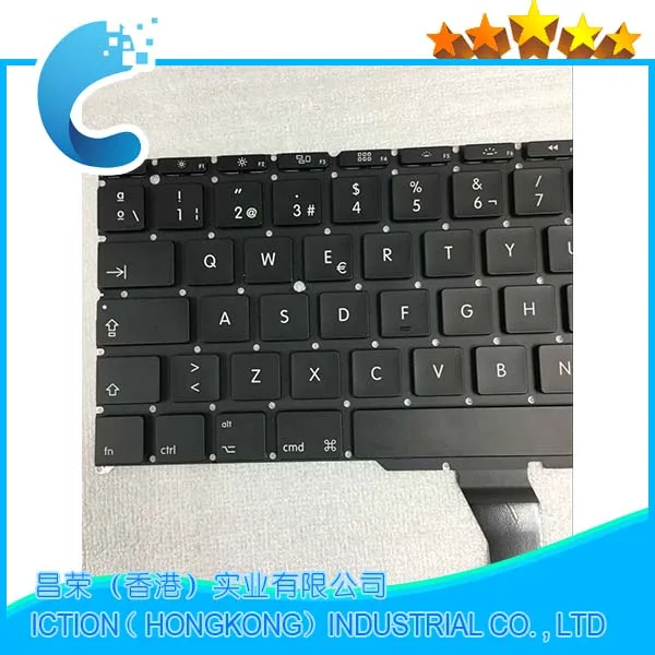 Совершенно новая клавиатура с испанской раскладкой SP для Macbook Air 11 6 A1370 A1465 2011-2015