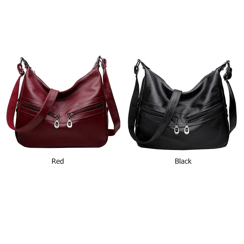 Сумки через плечо из искусственной кожи для женщин дизайнерские дамские сумочки