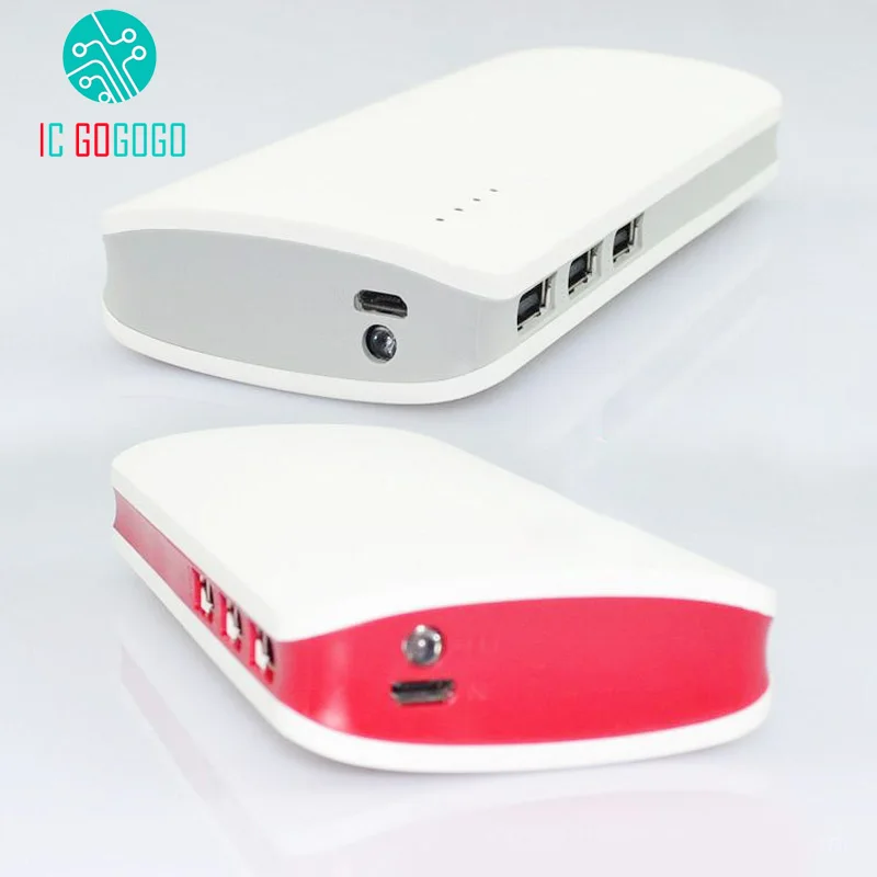 3 USB 5V 1A 1.5A 2.1A внешний аккумулятор зарядное устройство монтажная плата Повышающий Модуль питания банк питания+ 5S 18650 литий-ионный Чехол DIY Kit