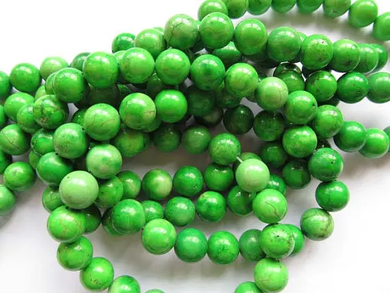 

high quality turquoise beads round ball assortment jewelry beads 4mm--5strands 16inch/per strand
