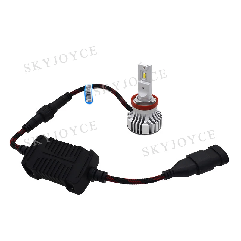 SKYJOYCE H4 H7 H11 светодиодный головной светильник 3000K желтый H1 9005 HB4 стайлинга