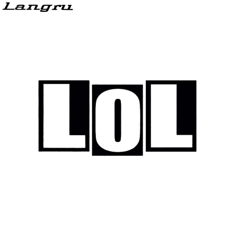 Виниловая наклейка Langru для онлайн-игр уличная Гоночная машина Стайлинг окно