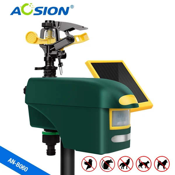 Бесплатная доставка солнечный разбрызгиватель Aosion с датчиком движения