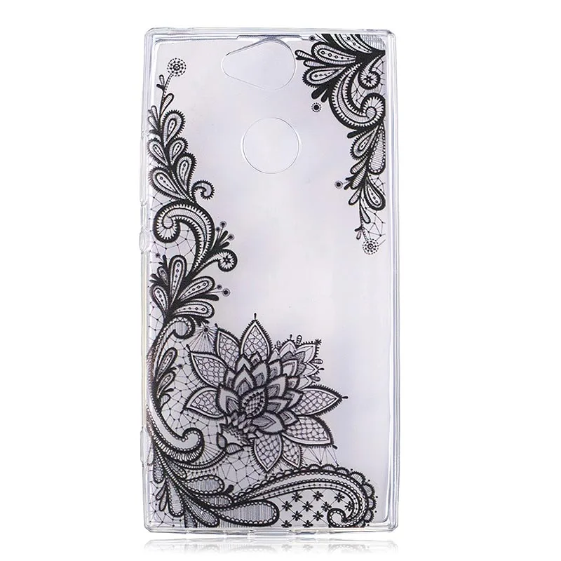 hesehua Чехол YIESOM для sony Xperia L1 L2 XA XA1 XA2 Ultra XA1 Plus XZ1 XZ1 Compact E5, мягкий силиконовый чехол из ТПУ для sony XA2 Ultra - Цвет: hesehua