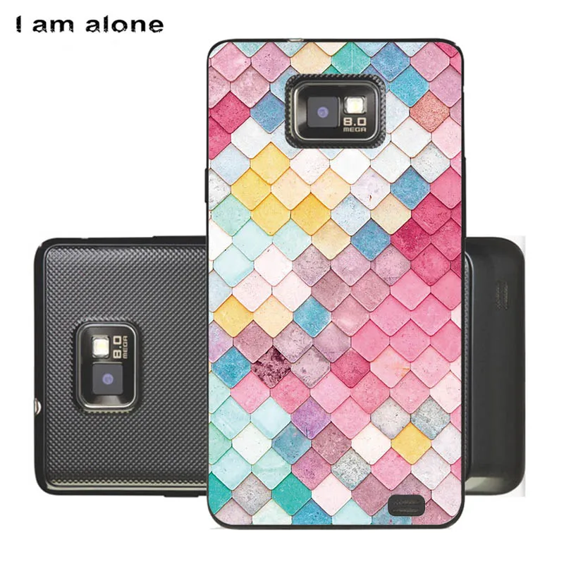 Чехлы для телефонов I am alone для samsung Galaxy S II S2 I9100, 4,3 дюймов, Модный чехол из мягкого ТПУ для мобильного телефона S2 SII - Цвет: Soft TPU HH71