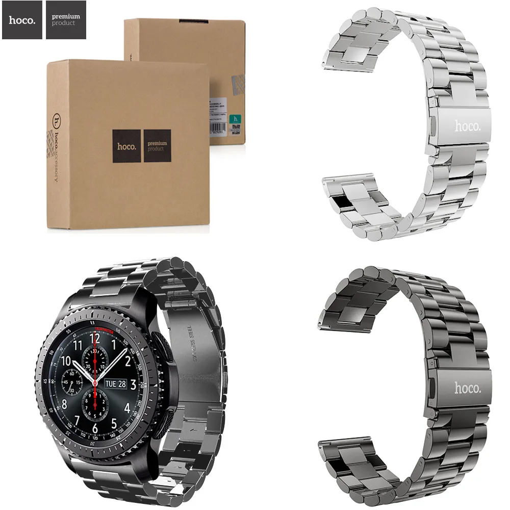 Ремешок HOCO 3 из нержавеющей стали 316L для Samsung Galaxy Gear S3 Classic браслет Frontier