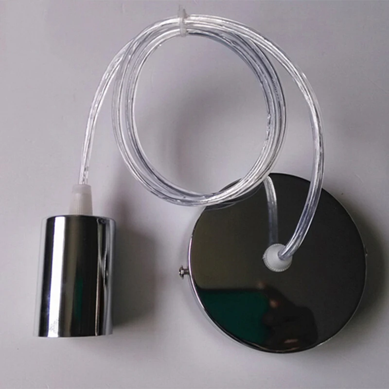 

Держатель для лампы на потолочной подвеске, маленький держатель с винтовой крышкой, e14, провод для подвешивания, аксессуар