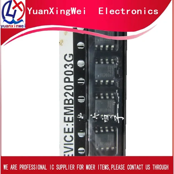 5 шт. EMB20P03G EMB20P03 B20P03 SOP 8 новый оригинальный Бесплатная доставка|Запасные части| |