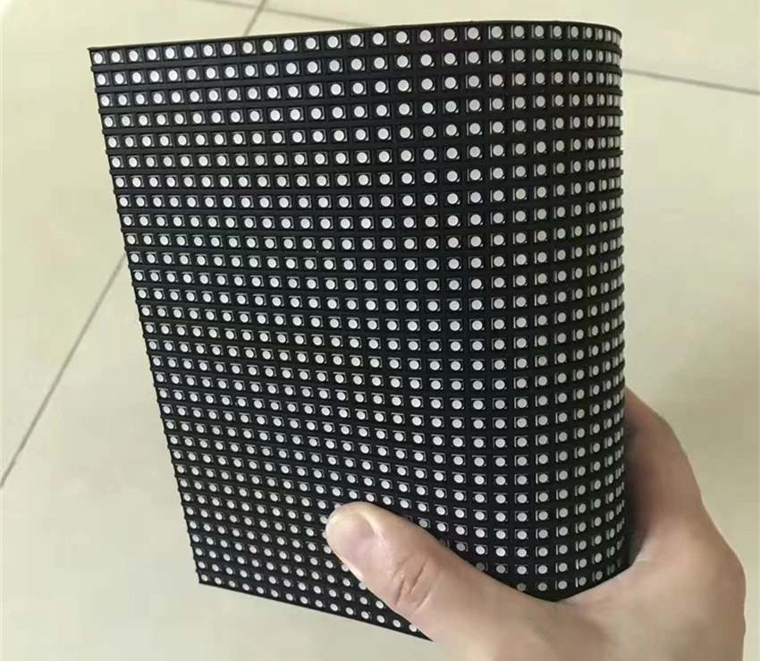 Гибкий P5 smd внутренний 320*160 мм полноцветный светодиодный модуль широко для сферического экрана, ромбического экрана, оригинального экрана, 40000 точек/кв. М