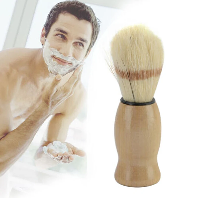 

Professional Shaving Brush Perfect Shave Barber Hard Wooden Handle Badger Hair Salon Tool fo Men