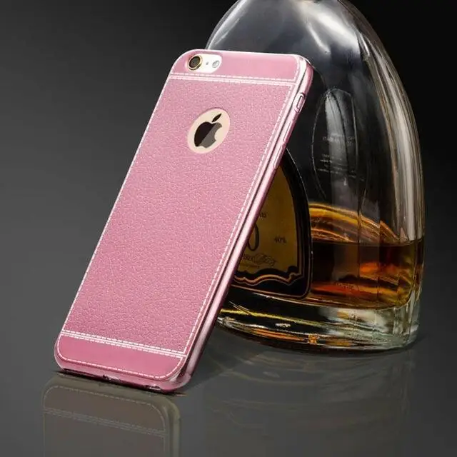 Роскошный чехол из искусственной кожи в полоску для iphone XS Max XR X мягкий ТПУ с
