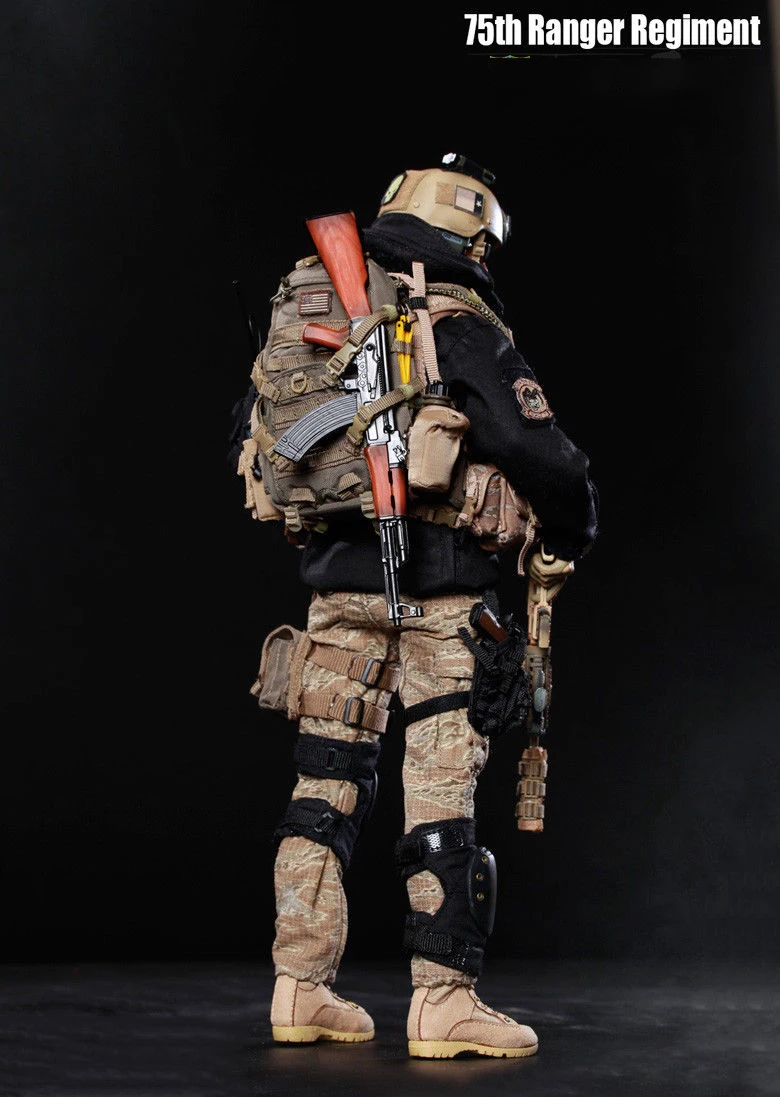 

Collectible 1/6th 75th Rangers Regiment Revenge Operations Investigation Team Set Full Set Actio Figure Accessories for Gift