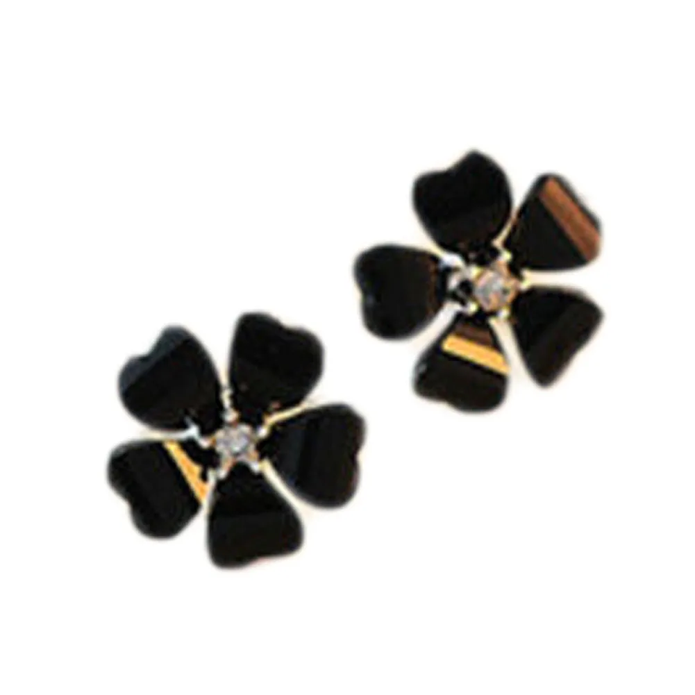 Женские серьги гвоздики из сплава 3 цвета 1 8 см 0166|crystal stud earrings|fashion earringsstud earrings |