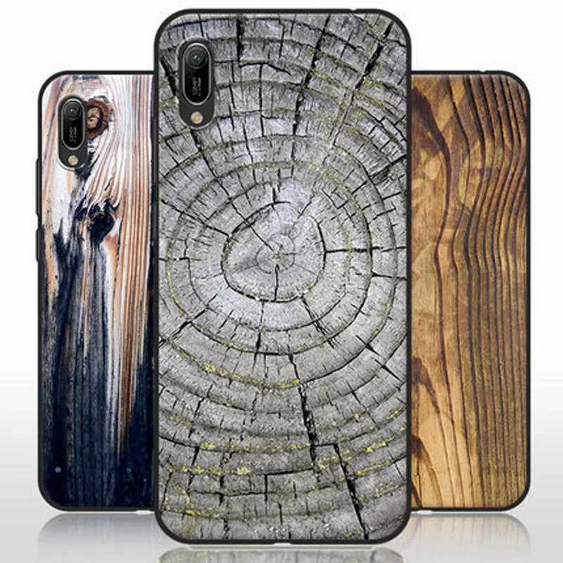 

Чехол для Huawei Enjoy 9e, чехол для Huawei Enjoy9e, полное защитное покрытие, дерево, камень, узор, стиль Enjoy 9 e, чехлы для телефонов enjoy 9e, чехол-сумка