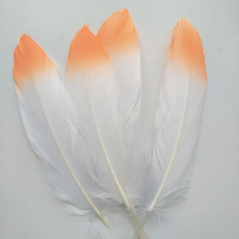 10 шт многоцветные в наборе, гусиные перья, домашняя Decoration15-20cm знаменитостей 6-8 дюймов, аксессуары, перья для свадебного украшения