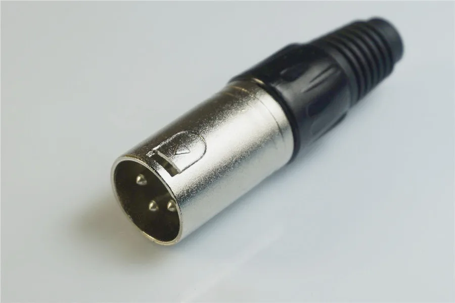 10 шт. XLR Мужской 3 контактный внешний диаметр 18 мм микрофонный аудиокабель