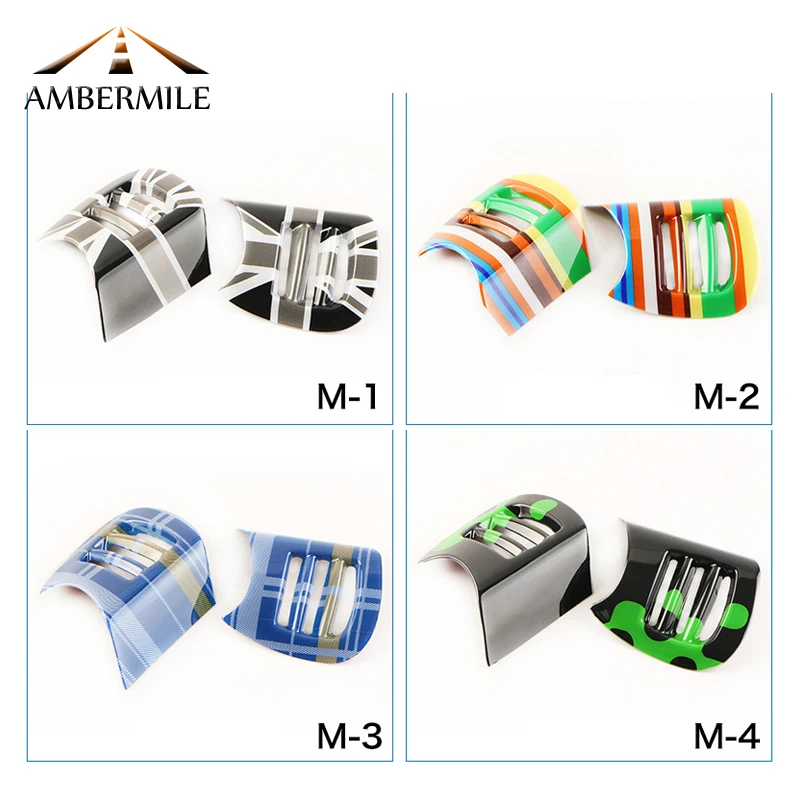 AMBERMILE 2 шт. автомобильный Кондиционер вентиляционное отверстие крышка наклейка