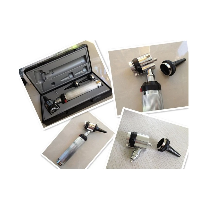 Professional use Diagnositc Otoscopio Medical Ear Otoscope with Halogen Light 1set | Красота и здоровье