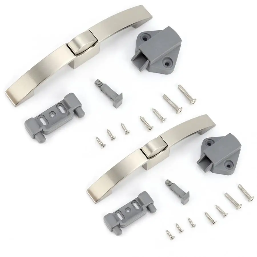 Дуговая кнопка вытяжной замок для мебели трейлера шкафа двери выдвижная защелка