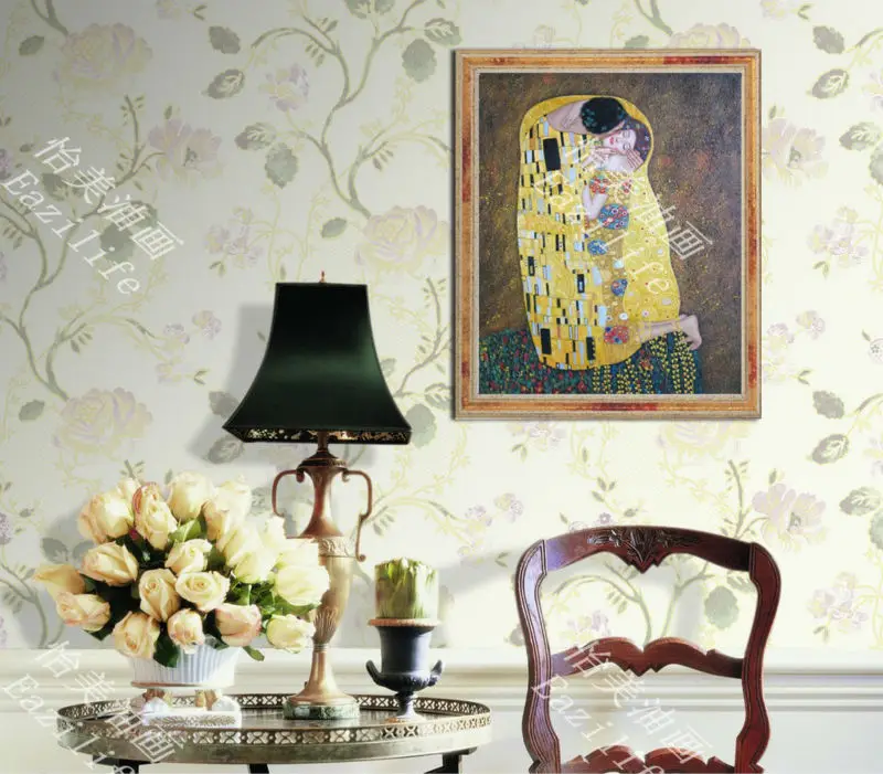 Gustav Климт Картина маслом холст картины настенные художественные для гостиной