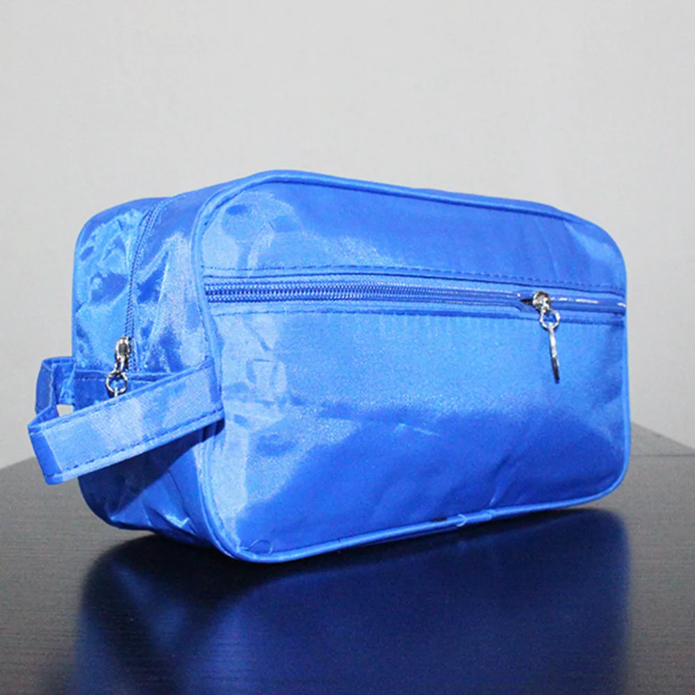 Дорожная Водонепроницаемая Мужская туалетная сумка из нейлона на молнии