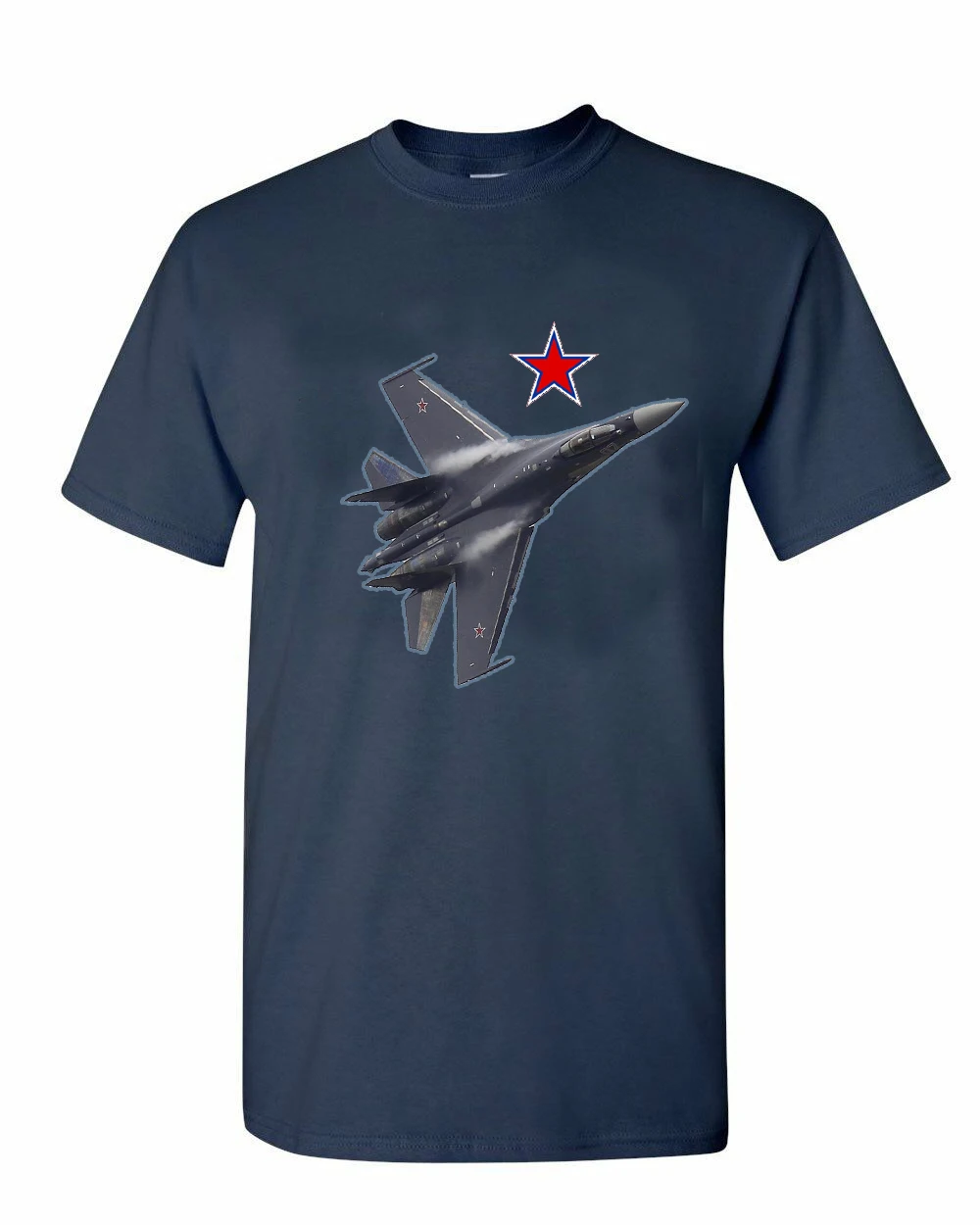 Сухой Su 30 Flanker C русская Air Force Jet футболки S 3XL|Мужские футболки| |