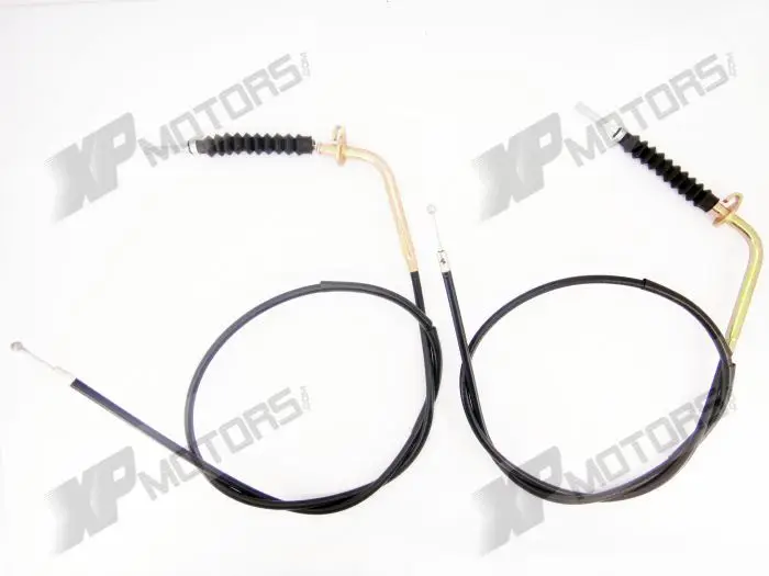 NICECNC 1 пара передних тормозных кабелей для мотоциклов Suzuki LT80 Quad Sport 1987 2006 1998 200 2001 2002