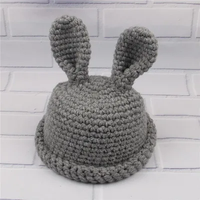 На осень зиму длинные меховые наушники прекрасные дети акриловая крышка вязаные