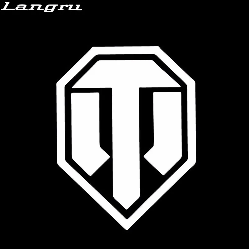Langru World Of Tanks Модифицированная Автомобильная фотография виниловые наклейки флаг