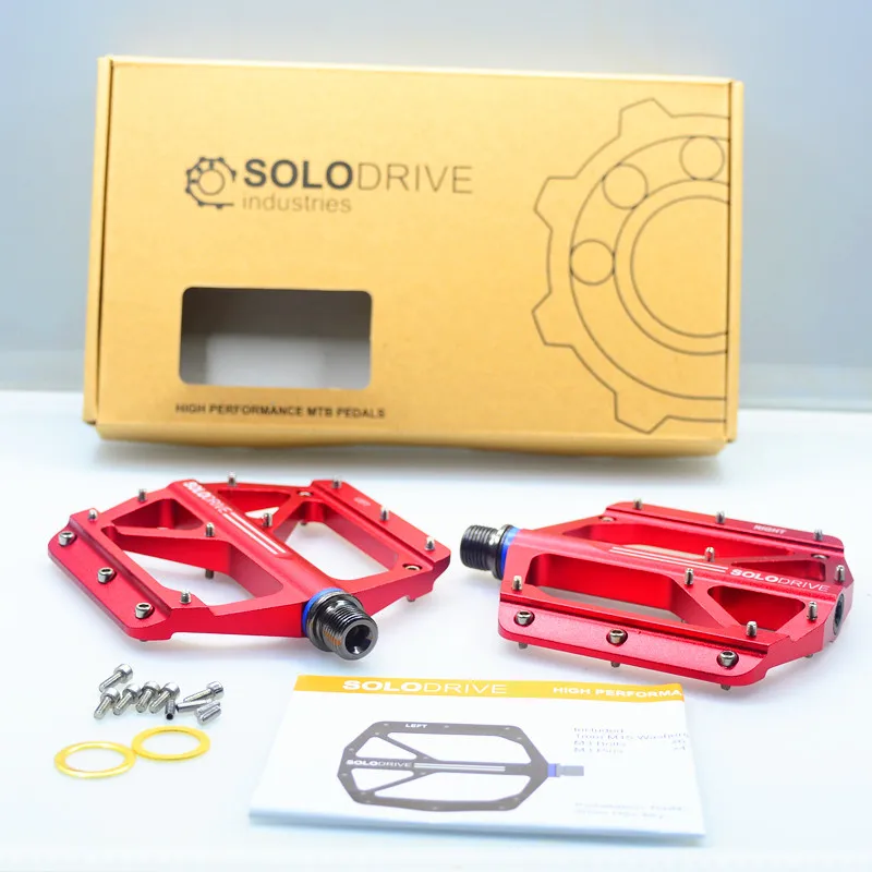 

Ultralight mountain bike pedal Water proof axle system mtb pedals for trail bikes and all mountain bicycle 350g /Pair