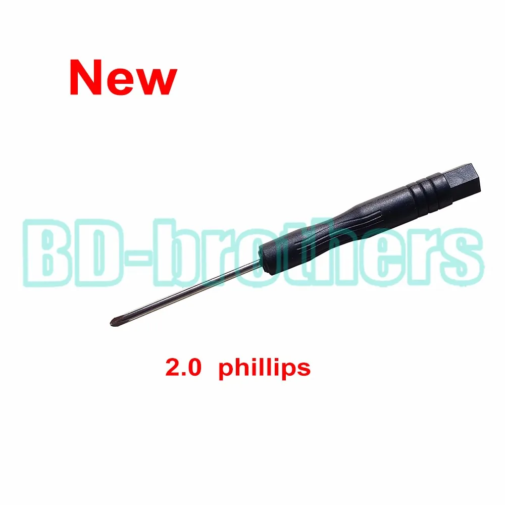 Новинка черная Отвертка phillips 2 0 мм крестовая отвертка Ремонтный инструмент для