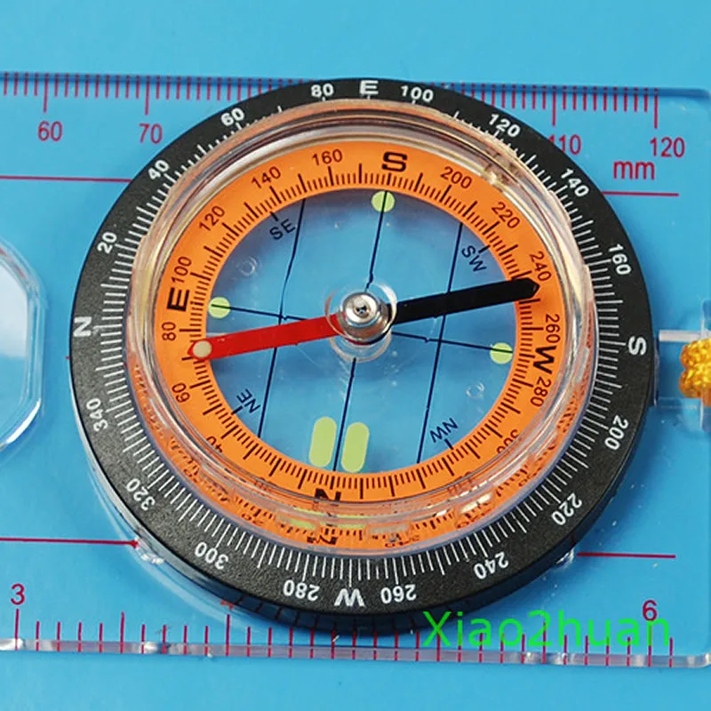 

Free shipping On Sale! 1PC Baseplate Ruler Map Scale Compass Scouts Camping Hiking Kit DC45-5C Drop ship