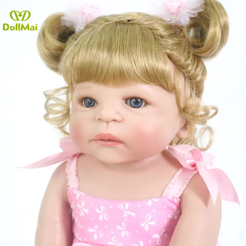 Кукла реборн силиконовая виниловая младенец 55 см подарок для девочки|Куклы| |