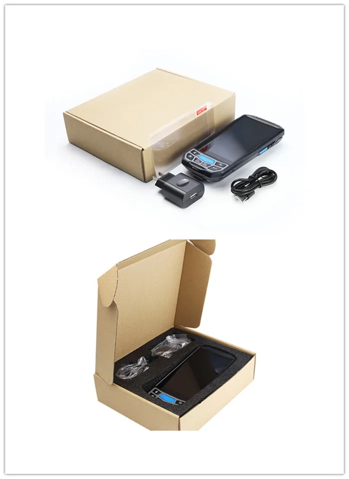 5 дюймов сенсорный экран 4G Bluetooth 4800 мАч батарея 6603 сканер штрих-кода Honeywell можно крепить любые приспособления: PDA NFC считыватель кодов QR Сканер Штрих-Кода Android терминал данных