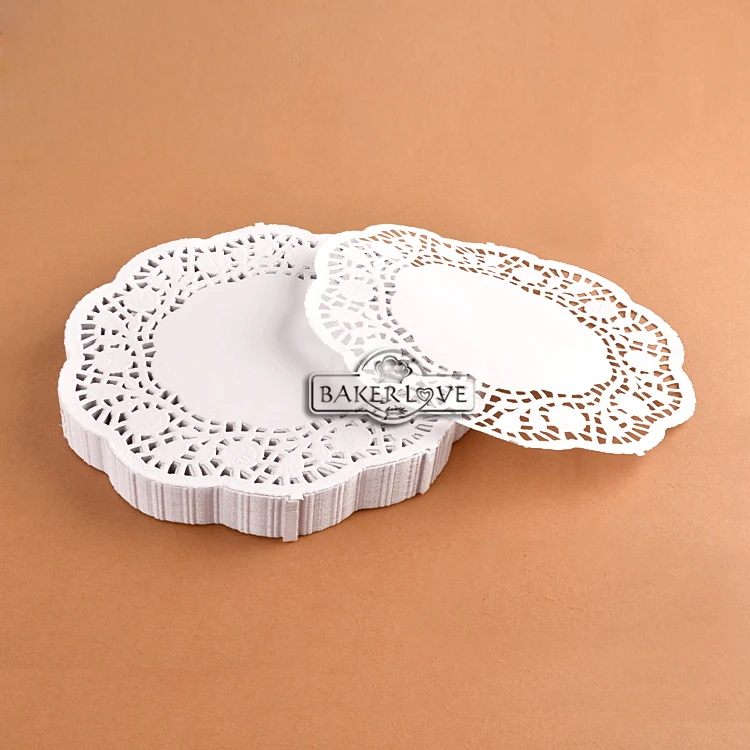 BAKEST 250 шт. в партии 7 5 дюйма белая кружевная бумага для рукоделия торта|pie decoration|cake