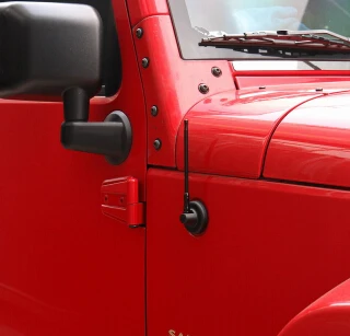 CarCarHome антенны металлические для Jeep Wrangler JK 2007 + 2 4 двери Бесплатная
