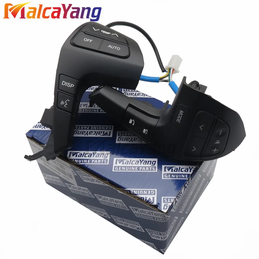84250-0E220 84250-0E120 Авто Рулевое колесо аудио переключатель кнопки управления для TOYOTA HILUX VIGO COROLLA CAMRY HIGHLANDER INNOVA