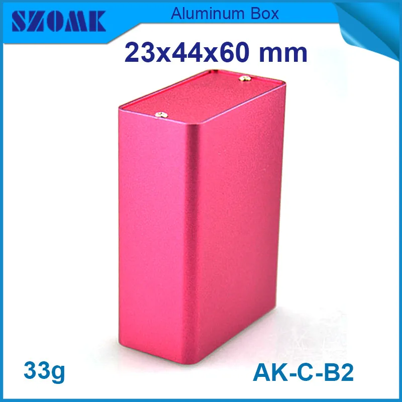 Маленькие Алюминиевые экструзионные профили (4 шт.) анодированный розовый блок