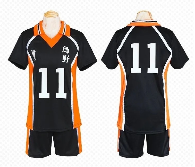 11 Хината бокуто haikyuu Косплей некома карасуно костюм средней школы волейбольный клуб Хината Shyouyou Спортивная Одежда Майки Униформа парик - Цвет: 11