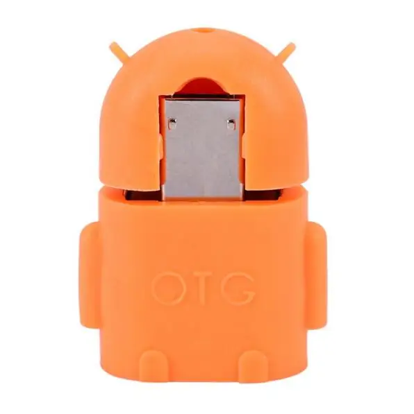 Горячий Робот микро USB к usb2.0 OTG адаптер конвертер подключение к USB/мышь/клавиатура для Android телефон планшет